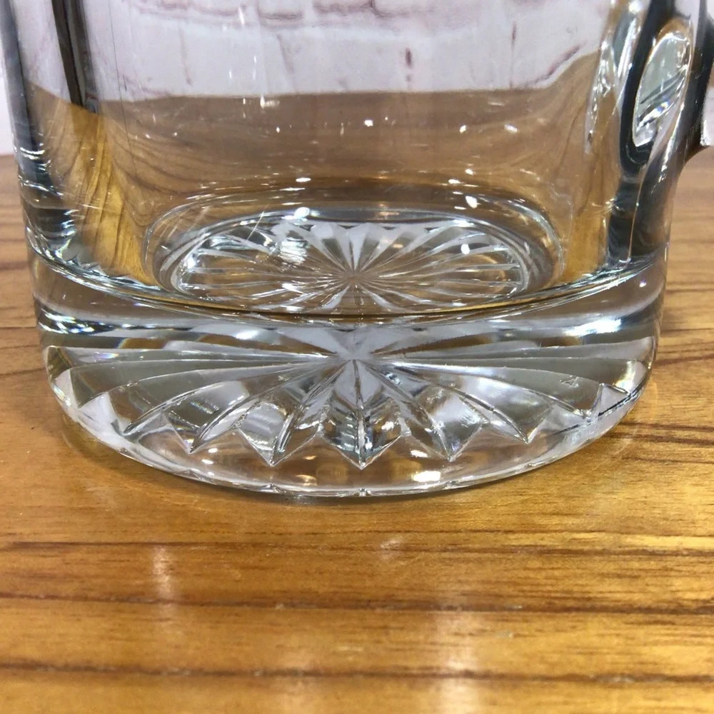Clear Glass 24oz. Handled Beer Stein Mug - Picture 5 of 7